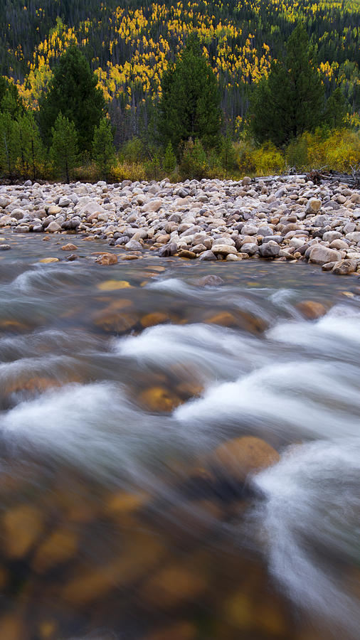 Autumn River Photograph by Dustin LeFevre