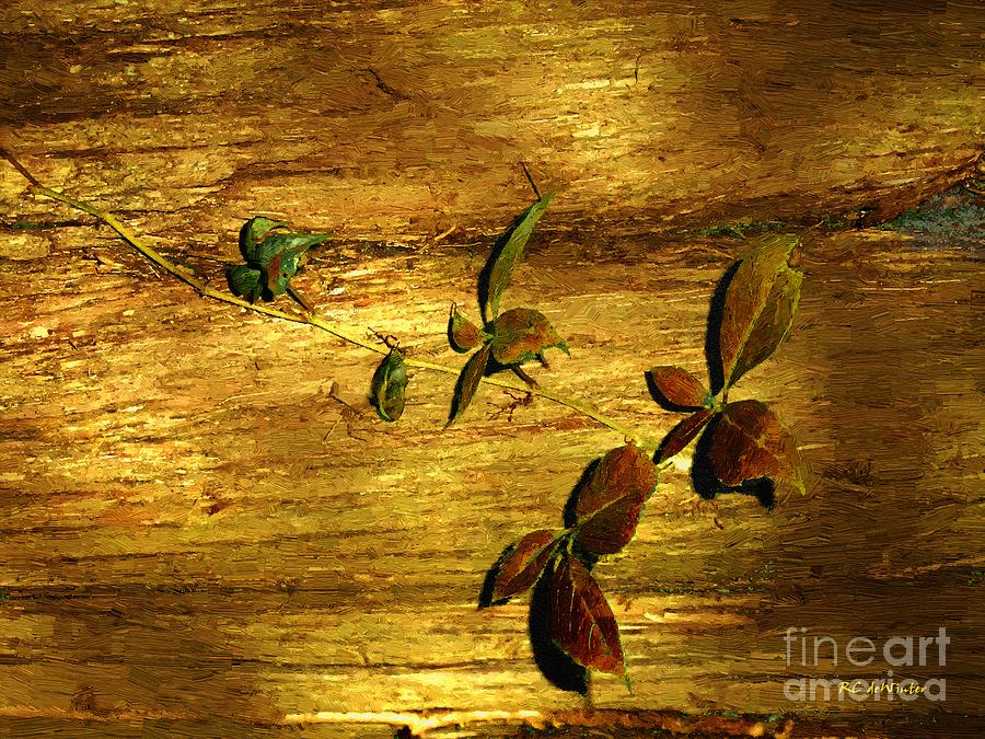Autumn Rust Painting by RC DeWinter