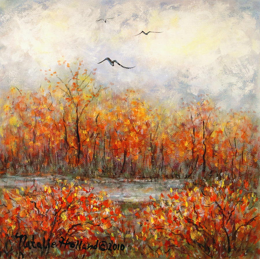 Autumn Song Painting by Natalie Holland