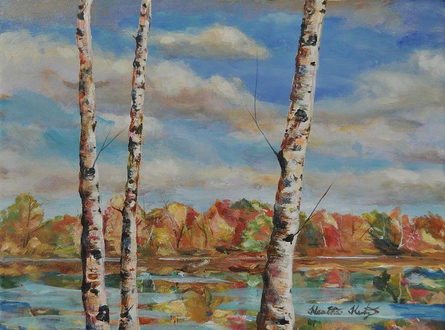 Autumn Painting - Autumn Splendor by Heather Kertzer Autumn Painting - Autumn Splendor by Heather Kertzer