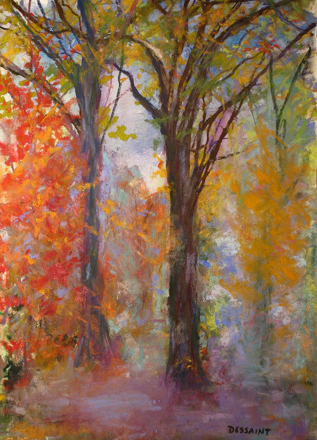 Fall Painting - Autumn Splendor by Linda Dessaint