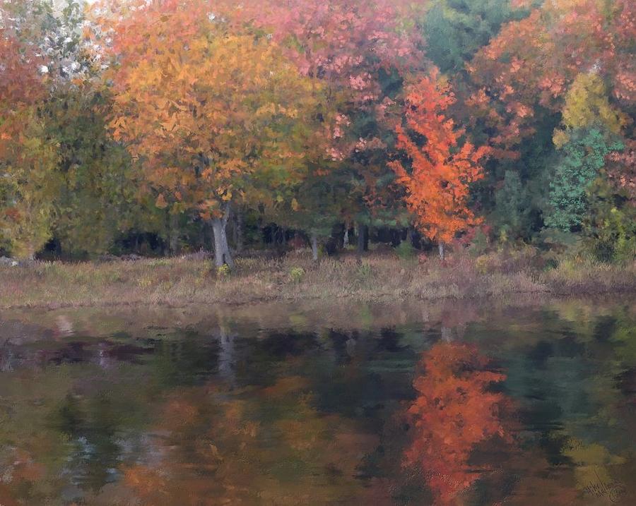 Autumn splendor Digital Art by Michael Malicoat