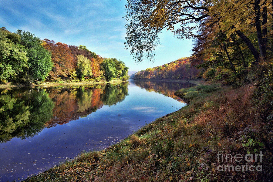 Fall Photograph - Autumn Stream 2 by Allen Beatty