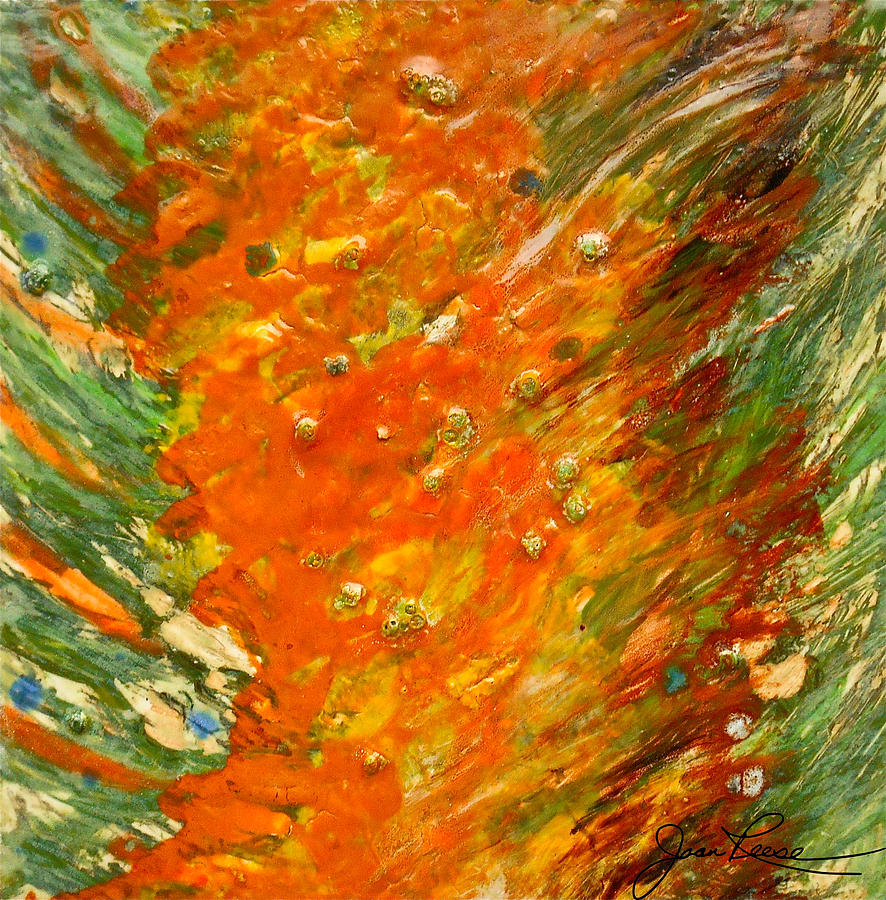 Colorful Painting - Autumn Wind by Joan Reese
