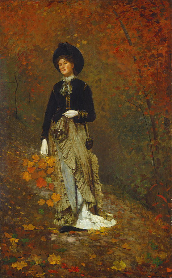 Winslow Homer Painting - Autumn by Celestial Images
