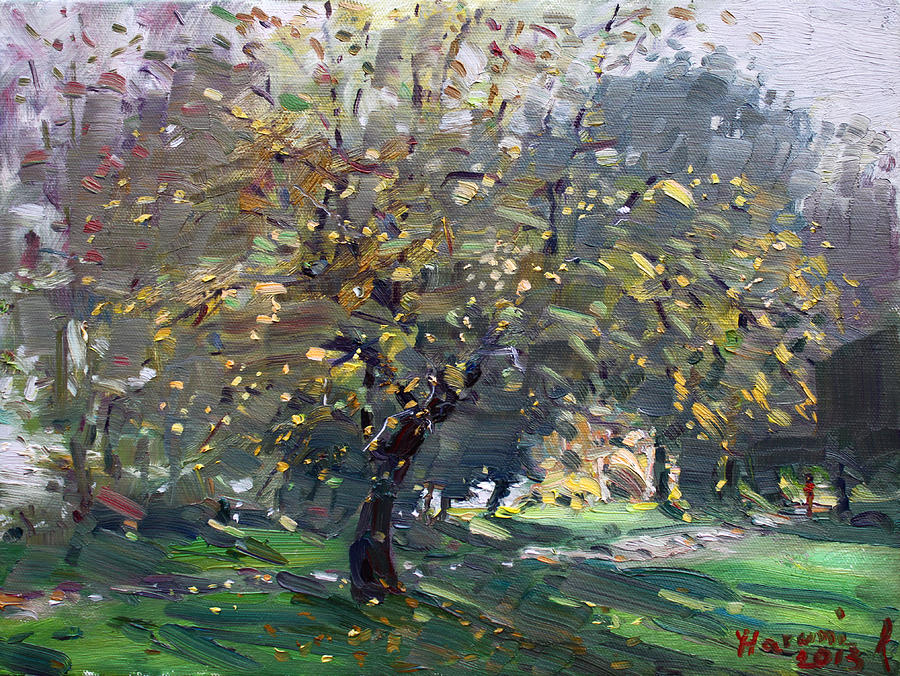 Autumn Painting by Ylli Haruni