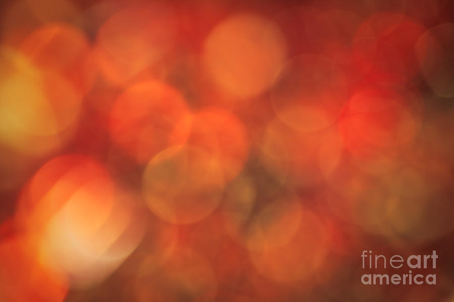 Abstract Photograph - Autumnal Amber by Jan Bickerton