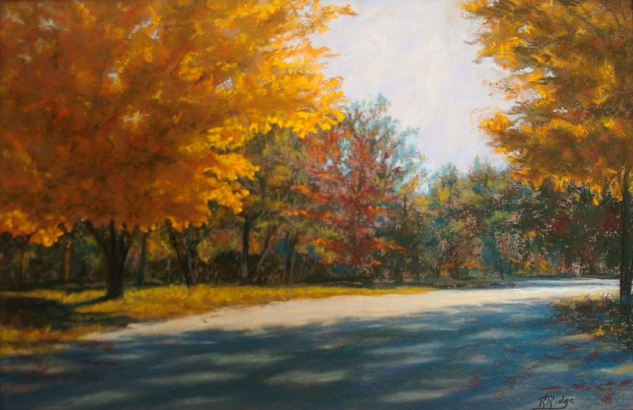 Autumns Journey Painting by Kay Ridge
