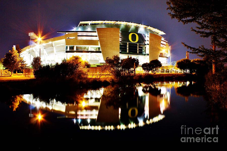 Autzen at Night by Michael Cross Autzen at Night by Michael Cross