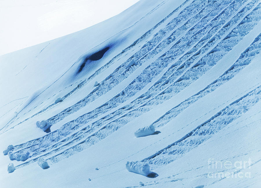 Avalanche Photograph by Hans Steiner