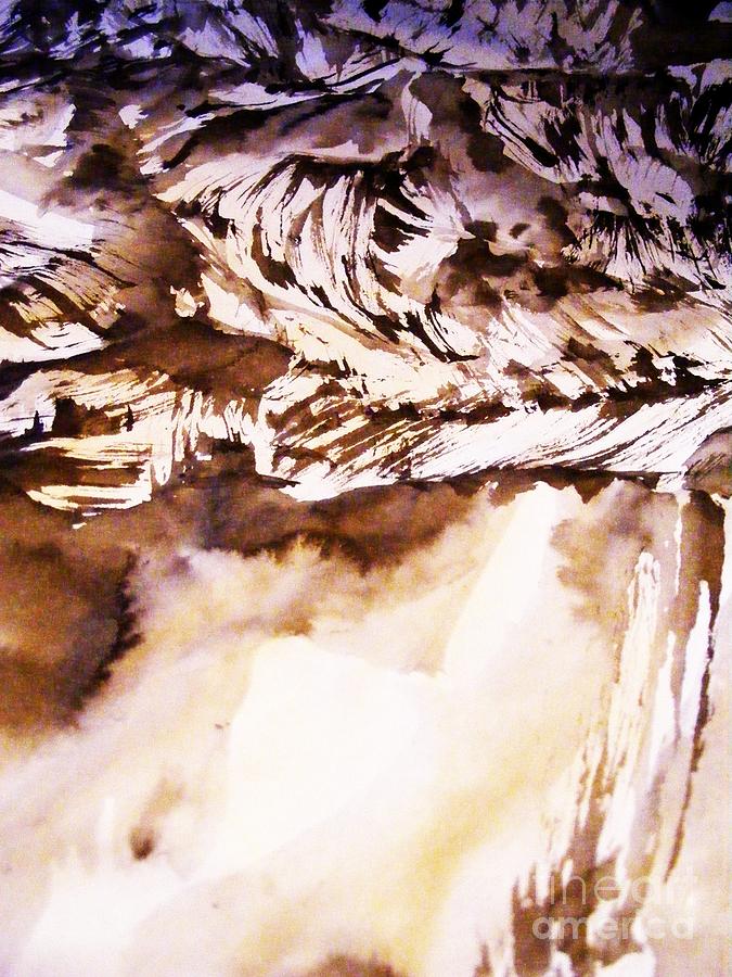 Avalanche Painting by Nancy Kane Chapman