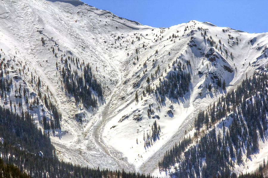 Avalanches In Colorado Photograph by Gregory Ochocki