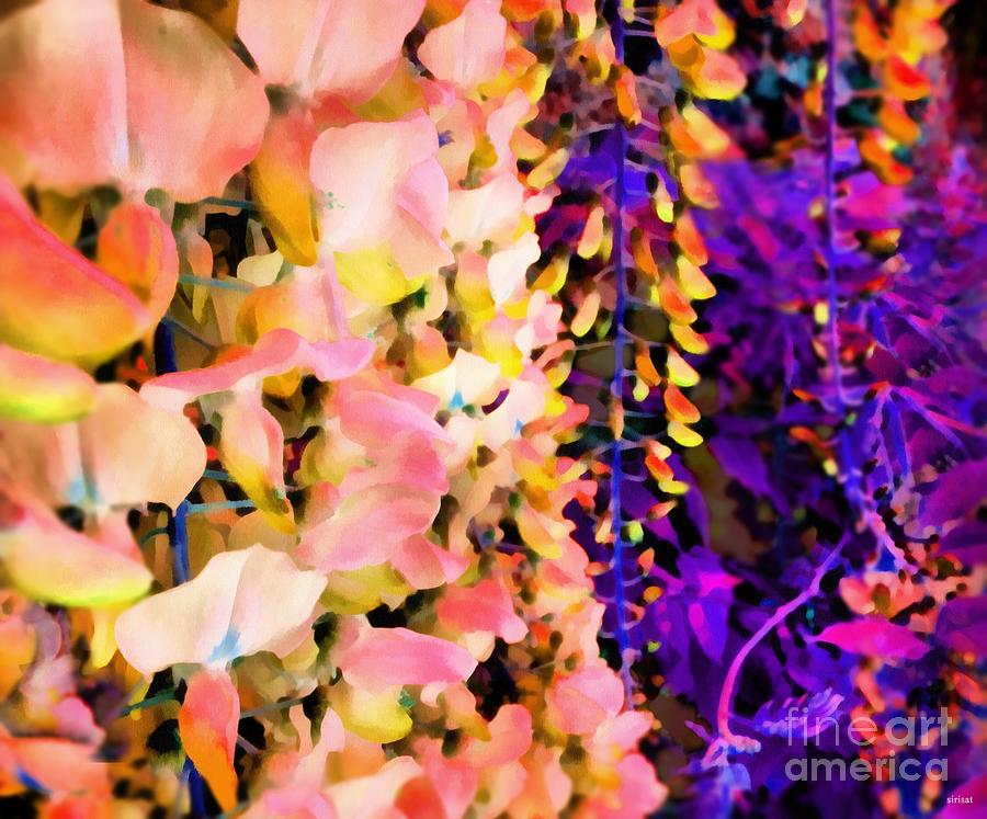 Flower Mixed Media - Avatar Garden by SiriSat 
