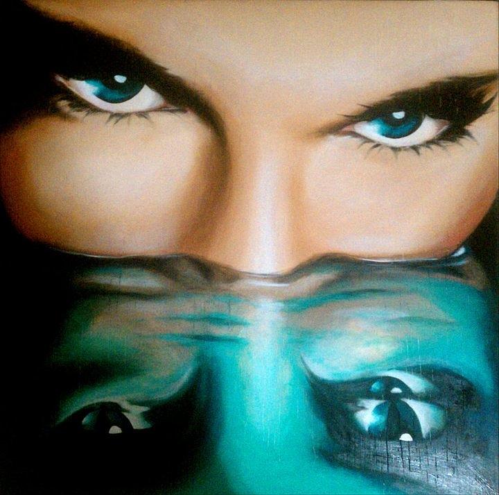 Avatar Painting by Robyn Chance