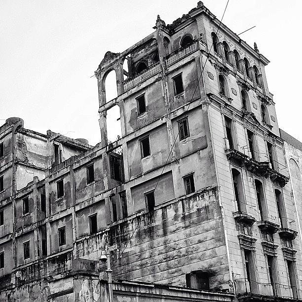 Architecture Photograph - Ave. De Italia (galiano) - Havana by Joel Lopez