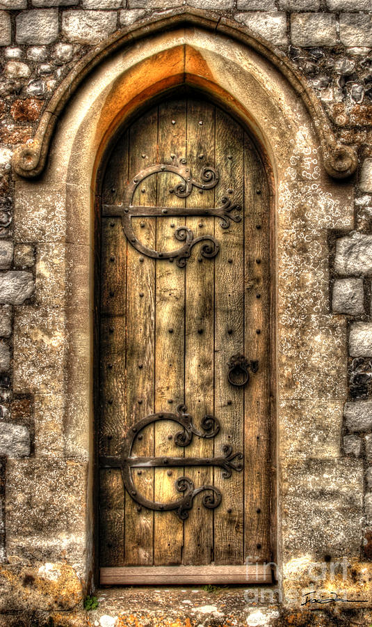 Avebury Photograph - Avebury Church Door by Traci Law