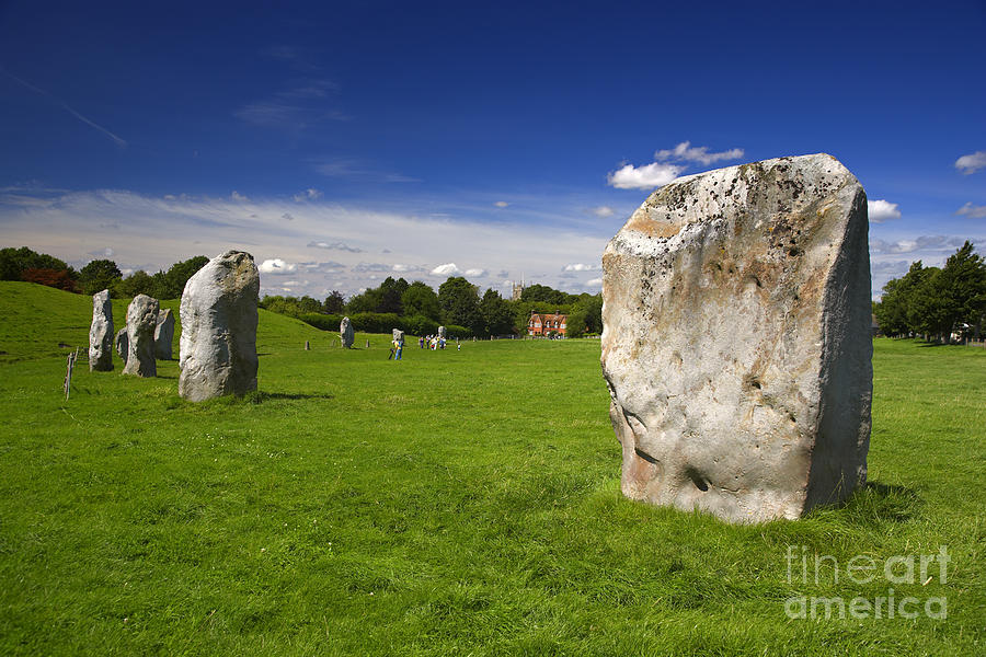 Avebury Prehistoric Stone Circle Photograph by Premierlight Images - Pixels