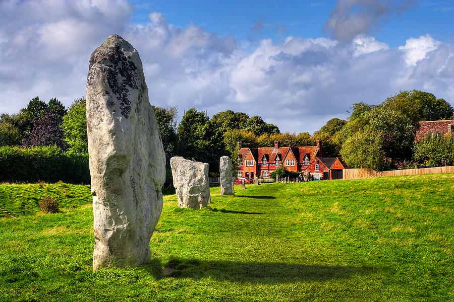 Avebury Village Amidst An Ancient Stone Circle Photograph by Mark Tisdale