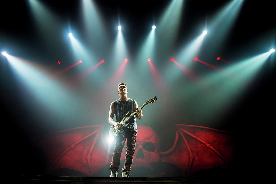 Avenged Sevenfold Perform At Wembley Photograph by Neil Lupin
