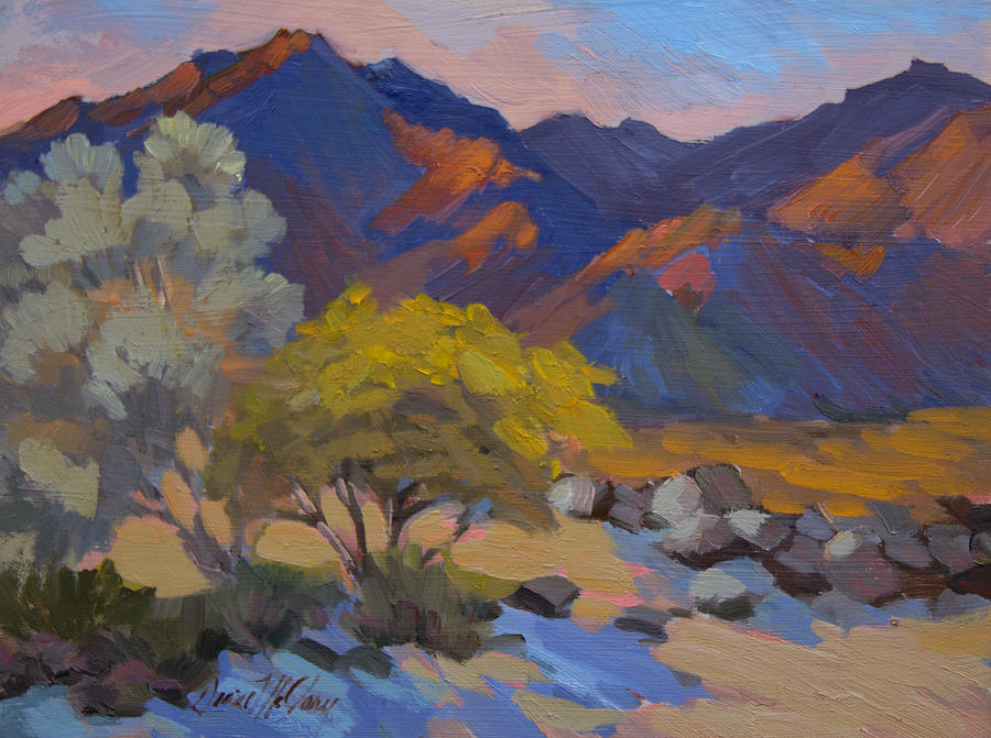 Mountain Painting - Avenida Montezuma Scene by Diane McClary