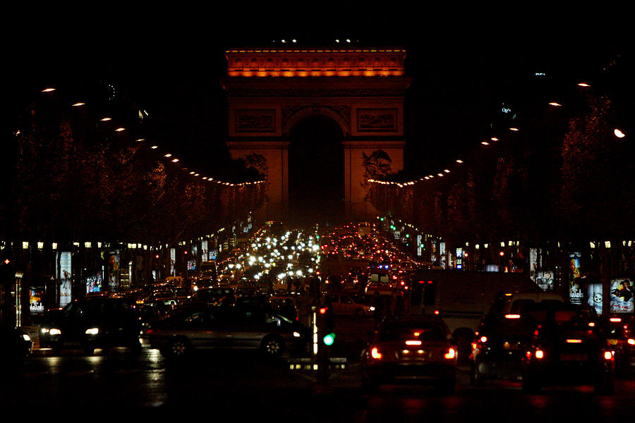 Avenue des Champs-Elysees Photograph by John Galbo