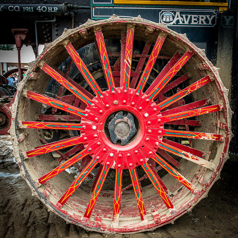 Avery Tractor Tire Photograph by Paul Freidlund