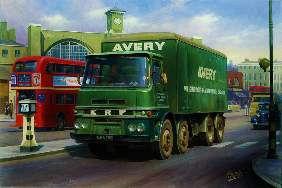 Averys ERF LV Painting by Mike Jeffries