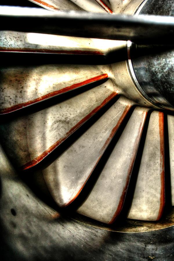 Metal Photograph - Aviation Engine by Alexander Drum