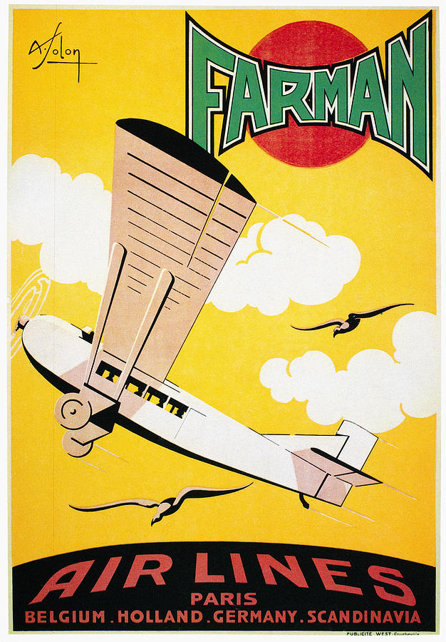 Aviation Poster, 1926 Photograph by Granger