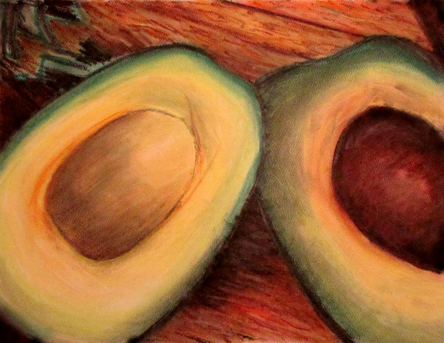 Avocado in Pastel Pastel by Denny Morreale