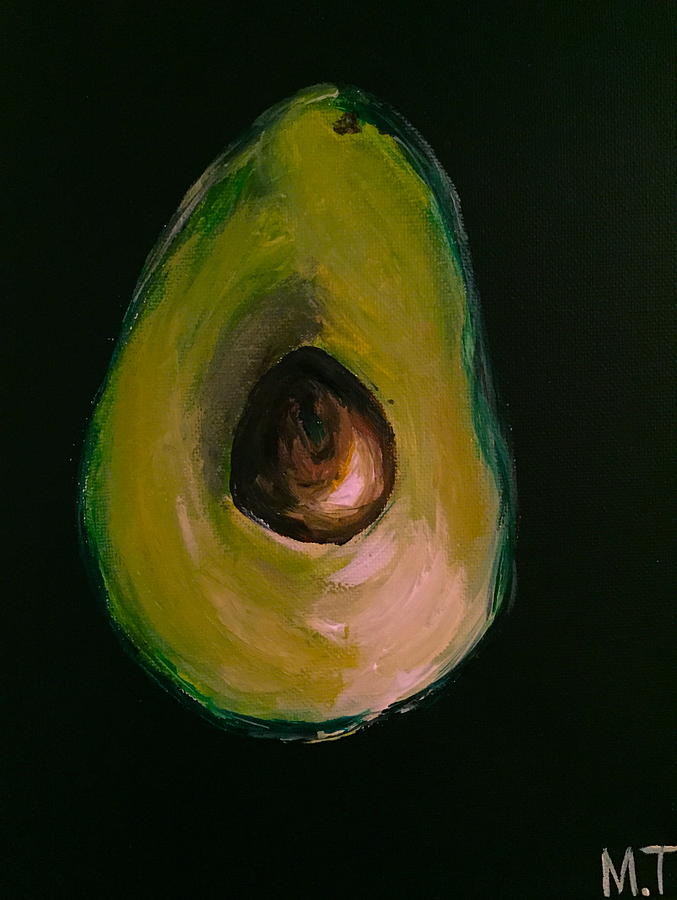 Avocado Painting by Maggie Tufarolo - Fine Art America