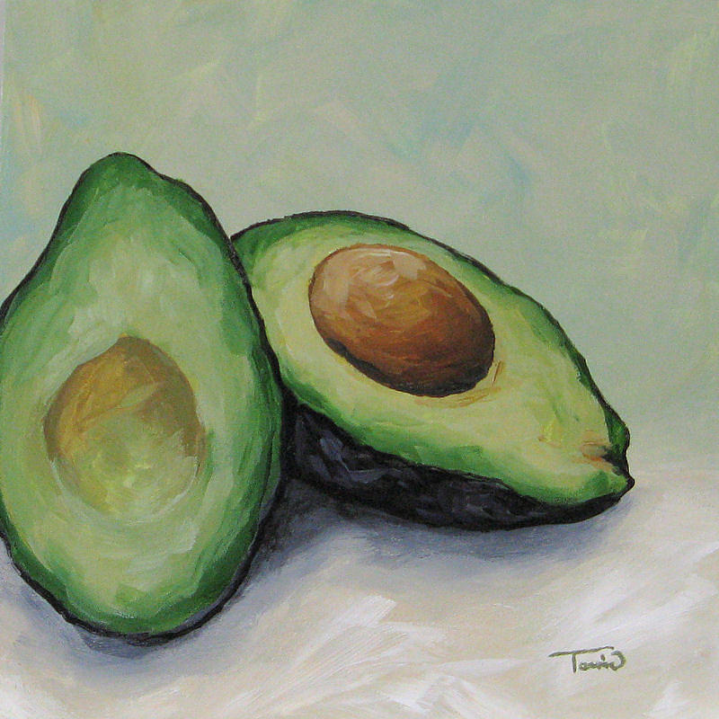 Avocado Painting by Torrie Smiley