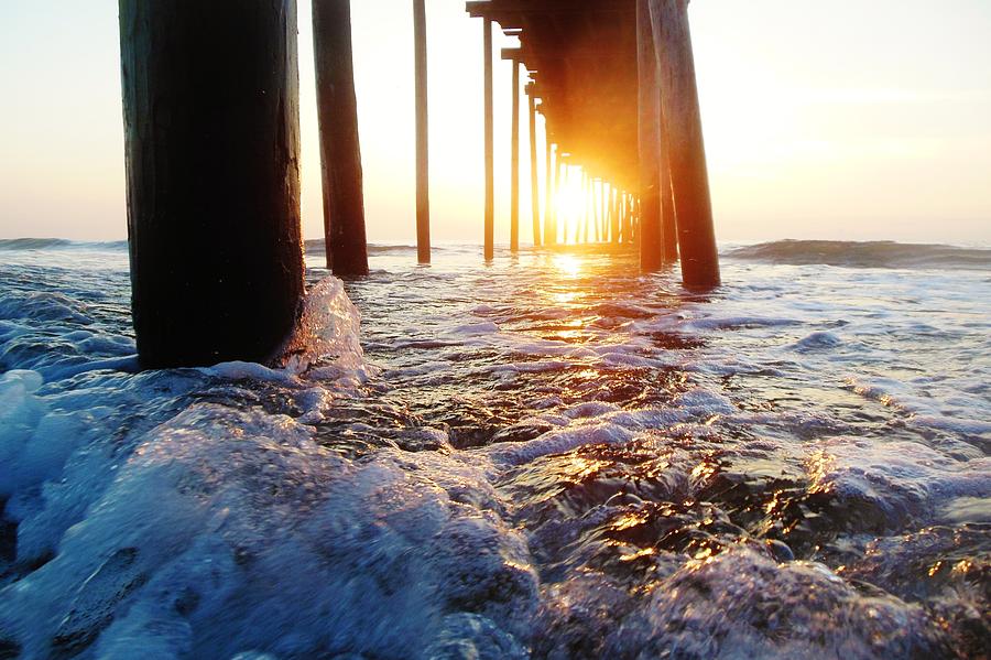 Avon Pier 19 9/4 Photograph by Mark Lemmon - Fine Art America