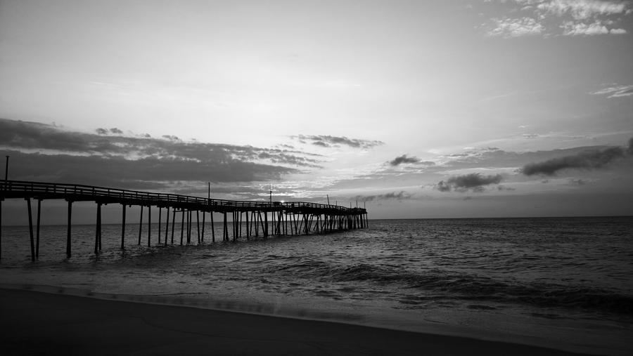 Avon Pier in Outer Banks NC Photograph by Kelly Hazel - Fine Art America