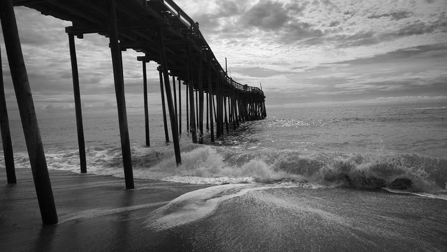 Avon Pier on Hatteras Island Outer Banks NC Photograph by Kelly Hazel