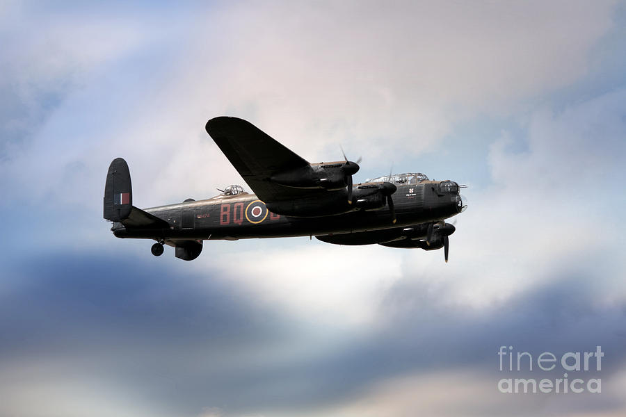 Avro Lancaster Bomber Digital Art by Airpower Art
