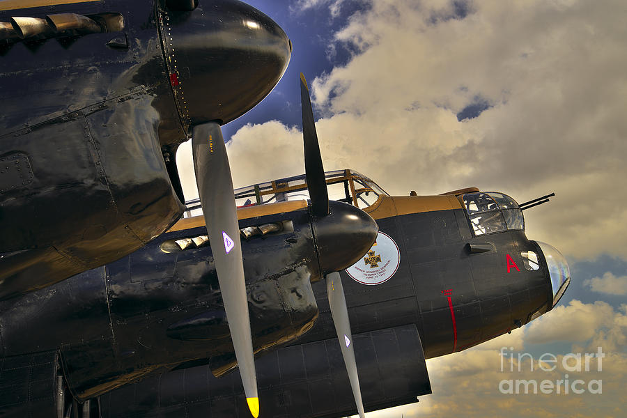 Avro Lancaster Bomber Photograph by Martyn Arnold