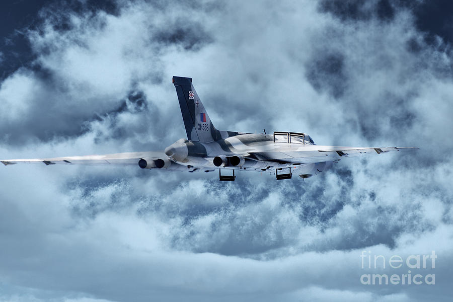 Avro Vulcan Bomber XH558 Digital Art by Airpower Art