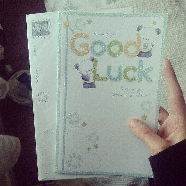 Goodluck Photograph - Aw, My Auntie Sent Me A Good Luck Card by Courtney Williams