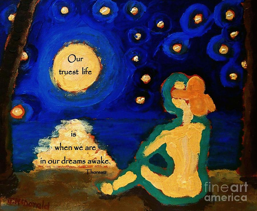 Awake In Our Dreams  Digital Art by Janet McDonald