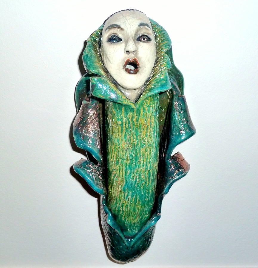 Ceramic Sculpture - Awakening by Satya Winkelman Ceramic Sculpture - Awakening by Satya Winkelman