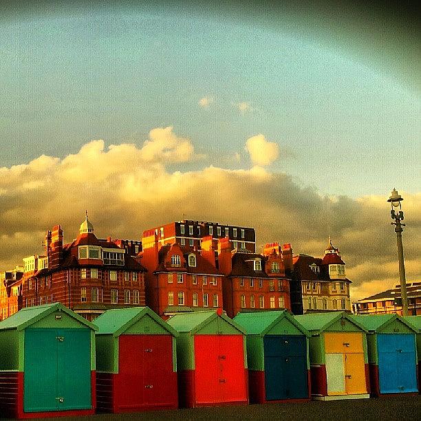 Beach Photograph - Awesome Hove Beach #awesome #hove by Londoner Slavik