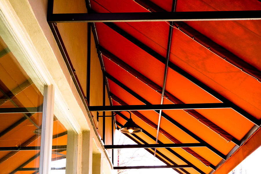 Awning Photograph - Awning by Audreen Gieger