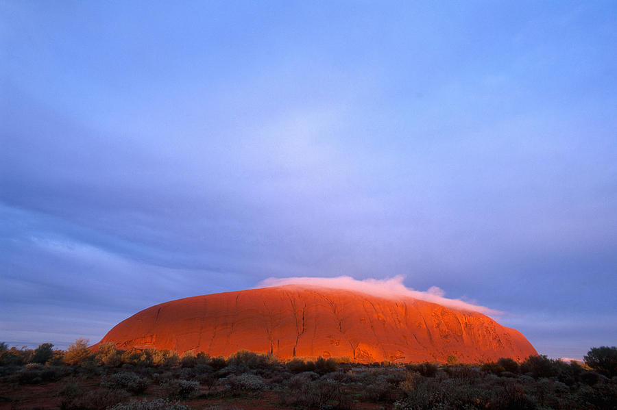 Ayers Rock, Australia Photograph by James Steinberg