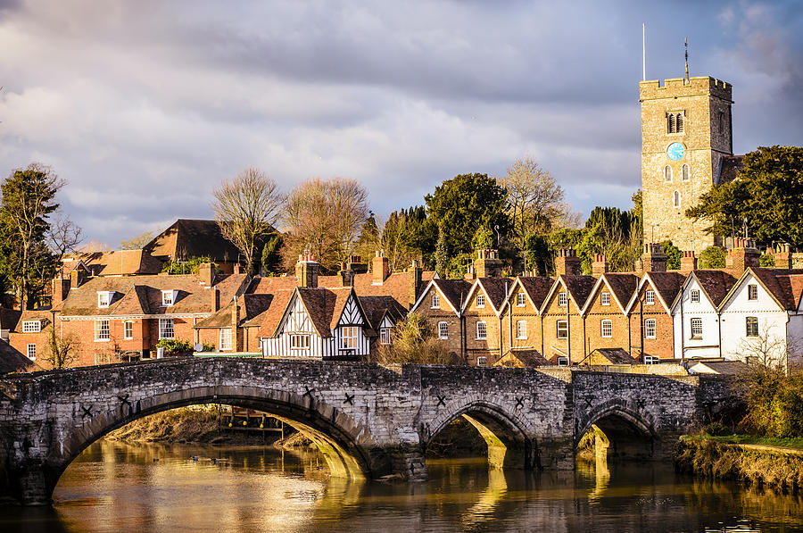 Aylesford Bridge at Sunset Photograph by Rusty Pelican - Fine Art America