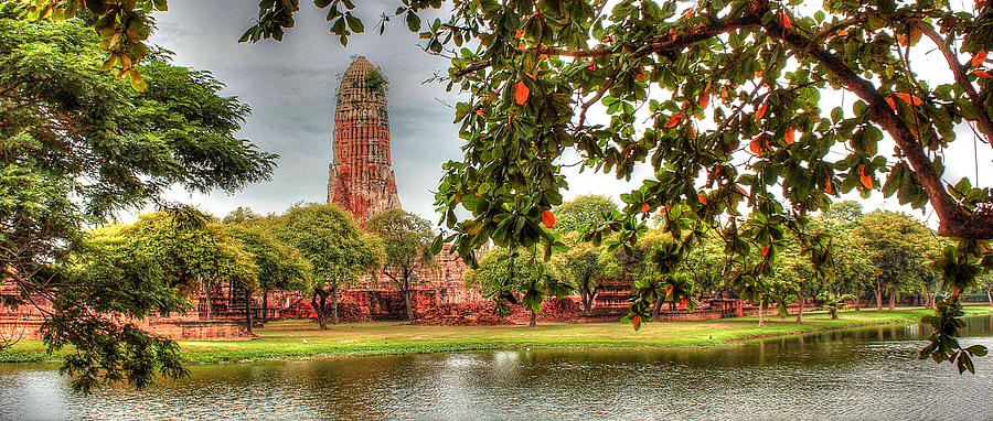 Ayutthaya Temple Photograph by Lex Batten - Fine Art America