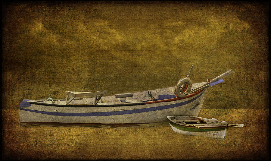 Azorean Fishing Boats Digital Art by Eduardo Tavares