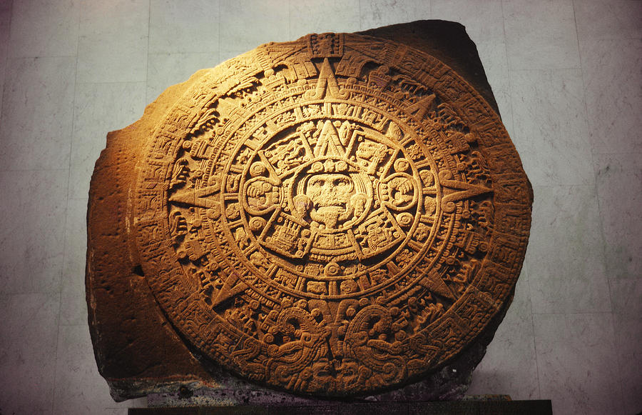 Aztec Calendar Photograph by Jack Fields