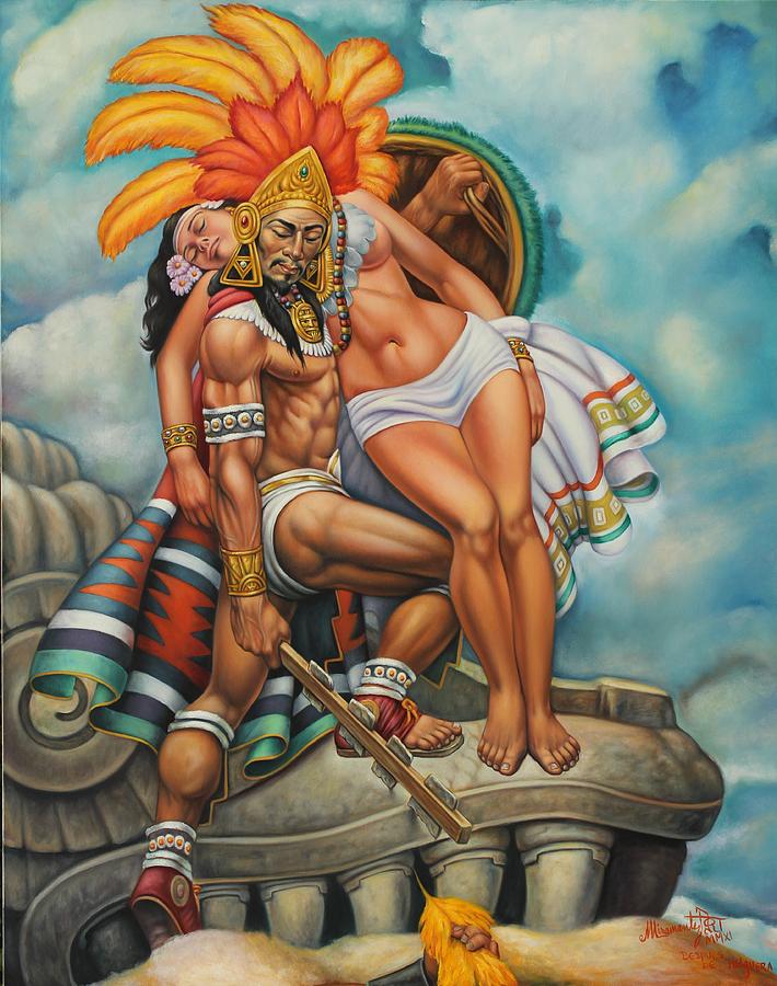 Aztec Couple by Arturo Miramontes.