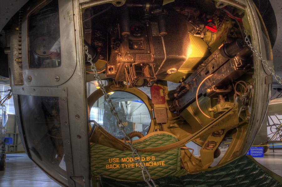B-17 Ball Turret Photograph by David Dufresne